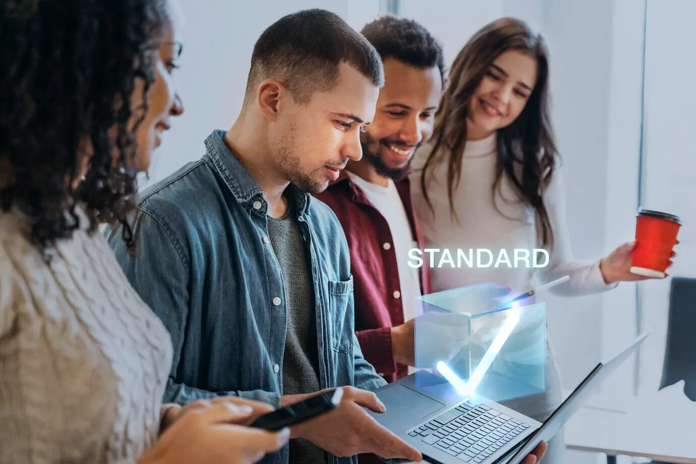 Коллаж стандартного контроля качества